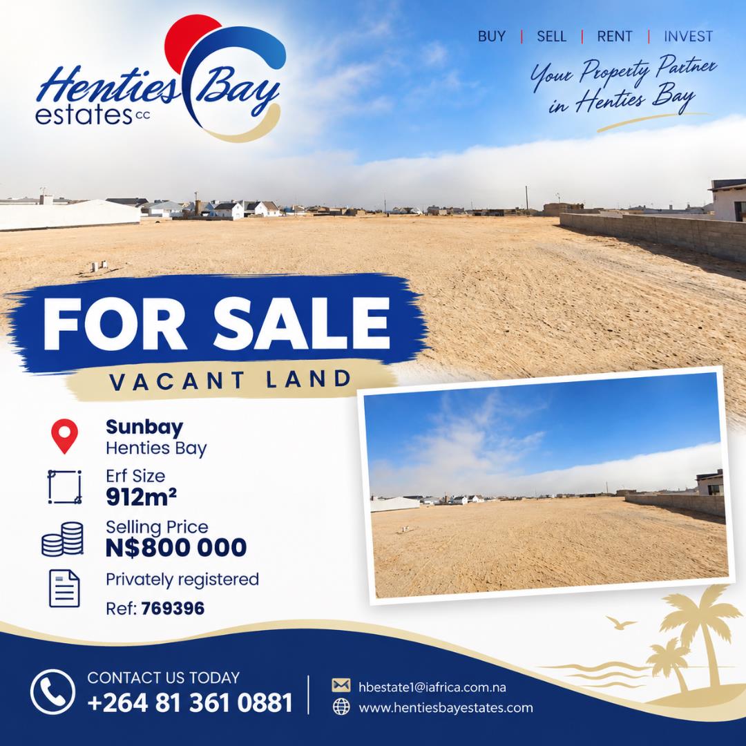 Vacant Land for Sale - Erongo